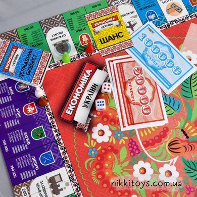 Настольная игра &laquo;Экономика Украины&raquo;