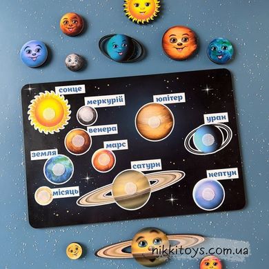 Планети на липучках "Космос" ПСД 021