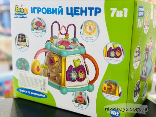 Развивающая игра Игровой центр LimoToy 7в1 Игровой центр LimoToy 7в1