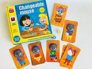 Логічна настільна гра Поміняй Мишку Changeable Mouse Changeable Mouse 5157
