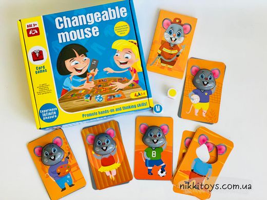 Логічна настільна гра Поміняй Мишку Changeable Mouse Changeable Mouse 5157