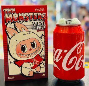 ЛАБУБУ Іграшка-сюрприз брелок Labubu The Monsters Vinyl Face "Лабубу Кола 2" COCA-COLA