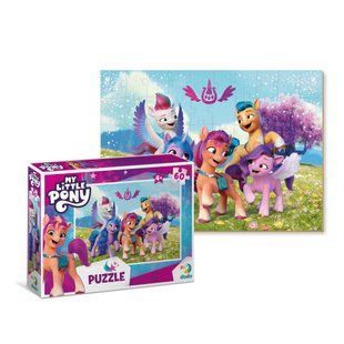 Пазл My Little Pony Пригоди в Маретім-Бей, 60 елементів