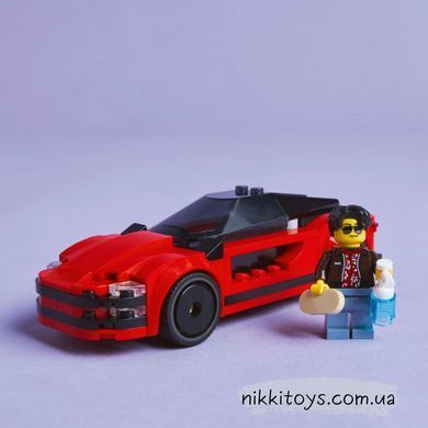 LEGO City Червоний спортивний автомобіль