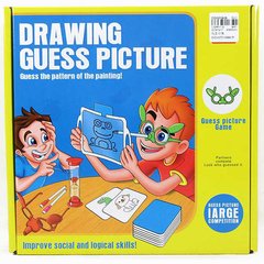 Настольная игра "Рисуй носом" Drawing guess picture