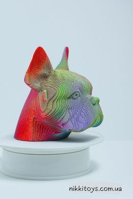 Бульдог - Картонный 3Д пазл