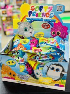 Стретч-игрушка в виде животного серии &laquo;Softy friends&raquo; &ndash; Волшебный океан 1/CN22