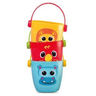 Игрушечные ведерка для игры в ванной Kiddi Smart &ndash; Водограйчики