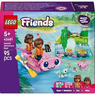 Конструктор LEGO Friends Пригодницький човен &laquo;Аксолотль&raquo;
