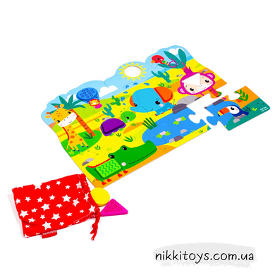Пазлы «Fisher-Price. Maxi puzzle & Wooden pieces» VT 1100-01