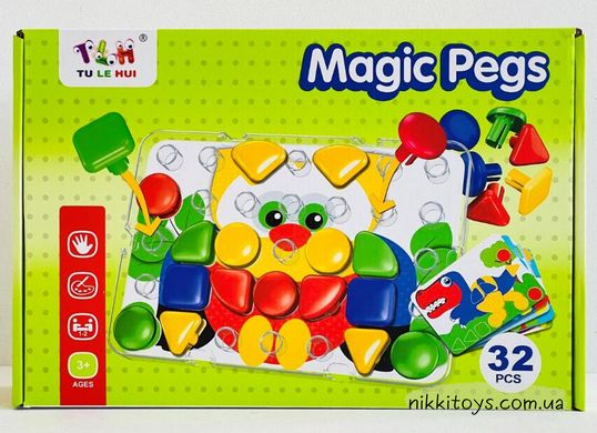 Мозаика Magic Pegs Животные TLH-27