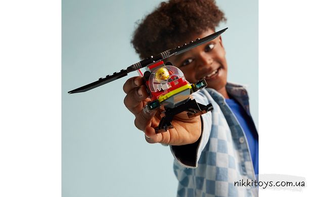 LEGO City Пожежний рятувальний гелікоптер 60411