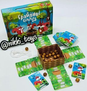 Настольная игра &laquo;Игривые бельчата&raquo; (укр)