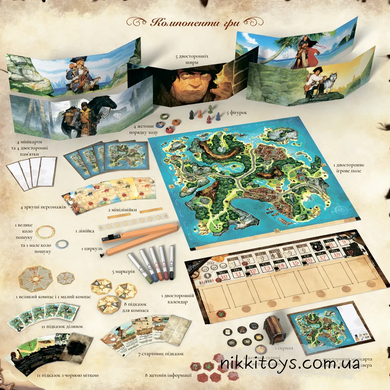 Настольная игра Остров скарбів (Treasure Island)