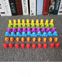 Развивающая детская игра - сортировка Монтессори по цветам с пинцетом и тарелочками