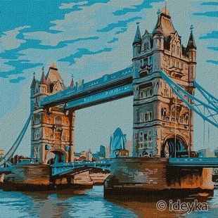 Набор для росписи номеров. "Тауэрский мост" 50*50см КНО 3598