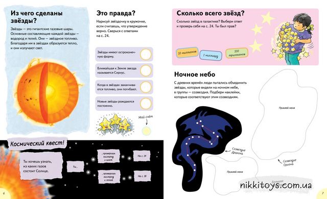 Космонавти носять скафандри Цікаво, чому? Наліпки