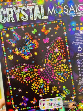 Набір для творчості "CRYSTAL MOSAIC" Мозаїка із кристалів 10 видів
