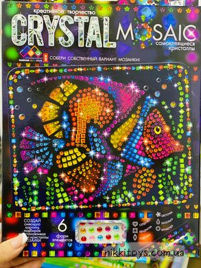 Набор для творчества "CRYSTAL MOSAIC" Мозаика из кристаллов 10 видов