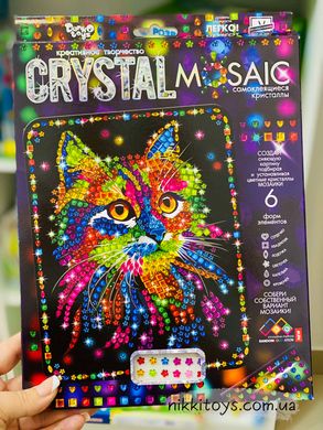 Набір для творчості "CRYSTAL MOSAIC" Мозаїка із кристалів 10 видів