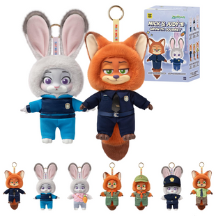 Игрушка-сюрприз Брелок Зоотрополис персонаж мультфильма Disney Zootopia в коробочке 15см (рандомный персонаж)