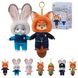 Іграшка сюрприз Брелок Зоотрополіс персонаж мультфільму Disney Zootopia в коробочці 15см (рандомний персонаж)