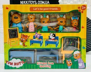 Игровой набор "Три кота"