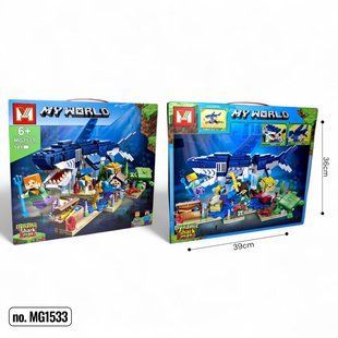 Конструктор МС MINECRAFT (545 деталей) 39*36*7 см