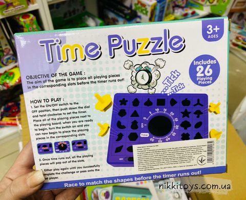 Логическая игра с таймером "Time puzzle" А 666