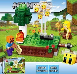 Конструктор Майнкрафт 185 дет, 6*27*6 см Minecraft