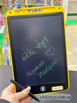 Планшет для малювання LCD Writing Tablet 10'' кольоровий 26*17*0,8см 1002C