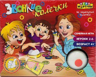 Настільна сімейна гра "ЗВОНКИЕ КОЛЕЧКИ" Гра фортуни Ф 85270
