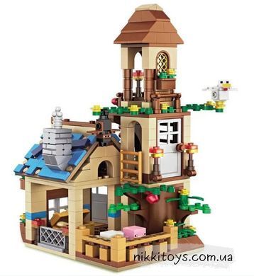 Конструктор Майнкрафт 495дет, 48*30*7 см Minecraft