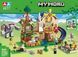 Конструктор Майнкрафт 495дет, 48*30*7 см Minecraft