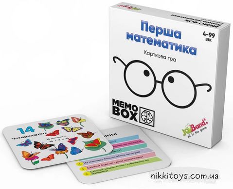 Настольная игра MemoBox Первая математика (MB0001) JoyBand