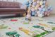 Дитячий складний килимок 200 х 180 см Poppet Транспорт та Зоольотчики (2036010)
