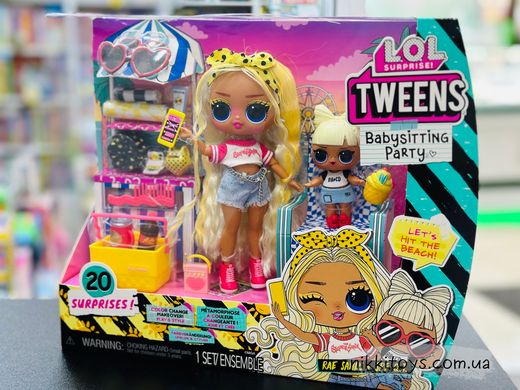 Ігровий набір з ляльками L.O.L. SURPRISE! серії Tweens&Tots" - Рей Сендс і Крихітка" ЛОЛ 580492