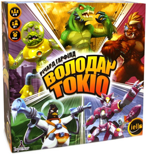 Настільна сімейна гра Володар Токіо (King of Tokyo)