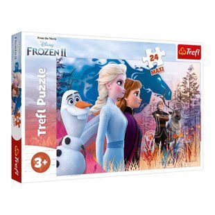Пазлы Frozen 2 Волшебное путешествие 24 детали макси Trefl, Холодное сердце
