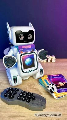 Робот-картридер на радиоуправлении &laquo;РобоДруг&raquo; &laquo;WToys&raquo;, на украинском языке, 123 карточки, 246 изображений