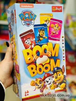 Настольная игра Бум Бум: Щенячий Патруль (Boom Boom: Paw Patrol)