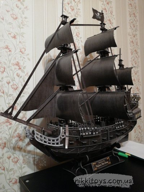 Трехмерный пазл CubicFun Корабль Черной Бороды Месть королевы Анны (T 4018h)
