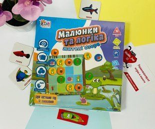 Настольная игра Малюнки та логіка Жителі Озера